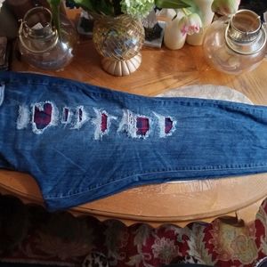 Plus Size TORRID Premium Distressed Women Jeans